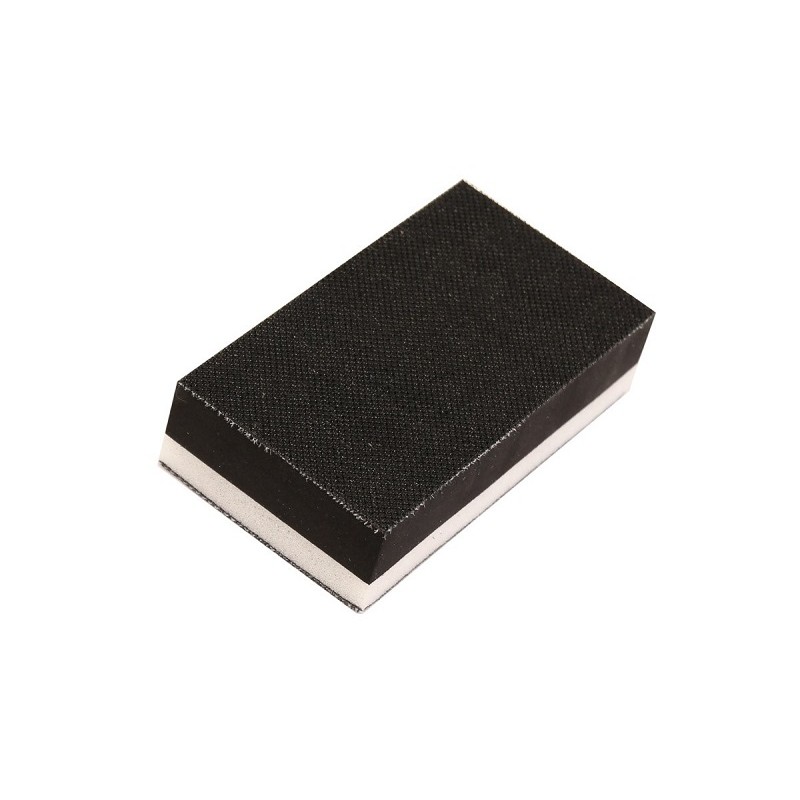 Sanding Block 70x125mm Grip 2-Sided Soft/Hard