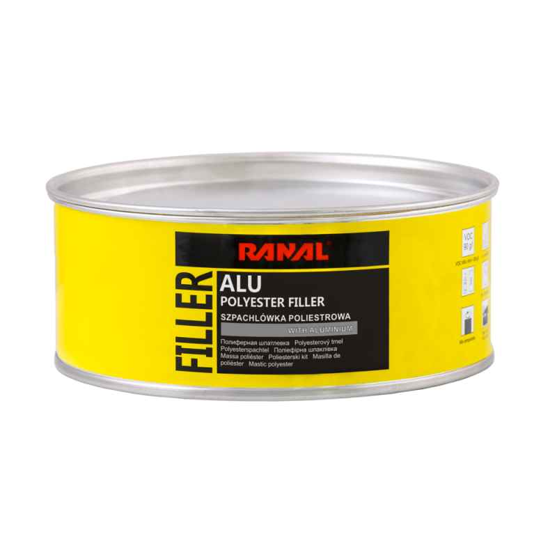 Filler with aluminium powder