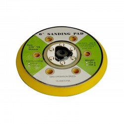 Backing Pad, 150mm, 6 Holes, 5/16 Thread