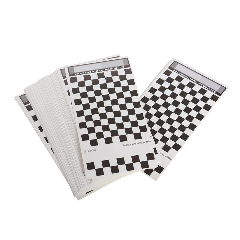 Spray Out Cards, White Card, 100pcs