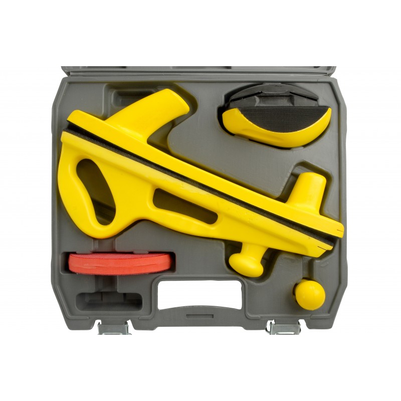 Long Bed Hand Sander Kit, 6pc in Case