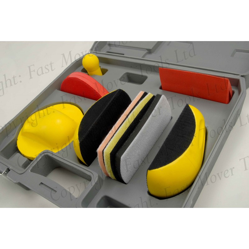 Detailing Sanding Block Kit, 9pc in case