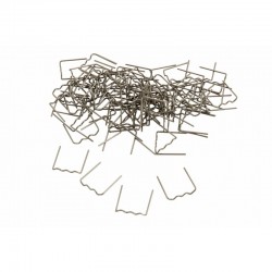 Staples For Plastic Hot Welding, 0.6mm Pack of 100