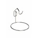 Stainless Steel Spray Gun Display Holder For Gravity Guns
