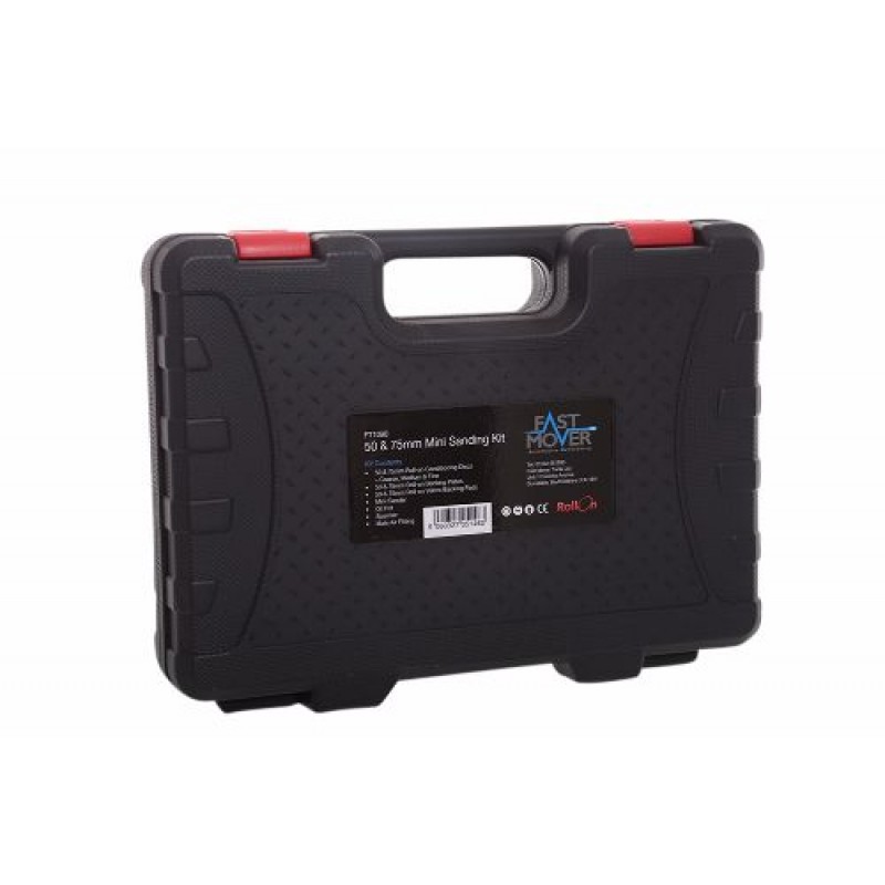 Air Sander With Roll On System 75 & 50mm In Case