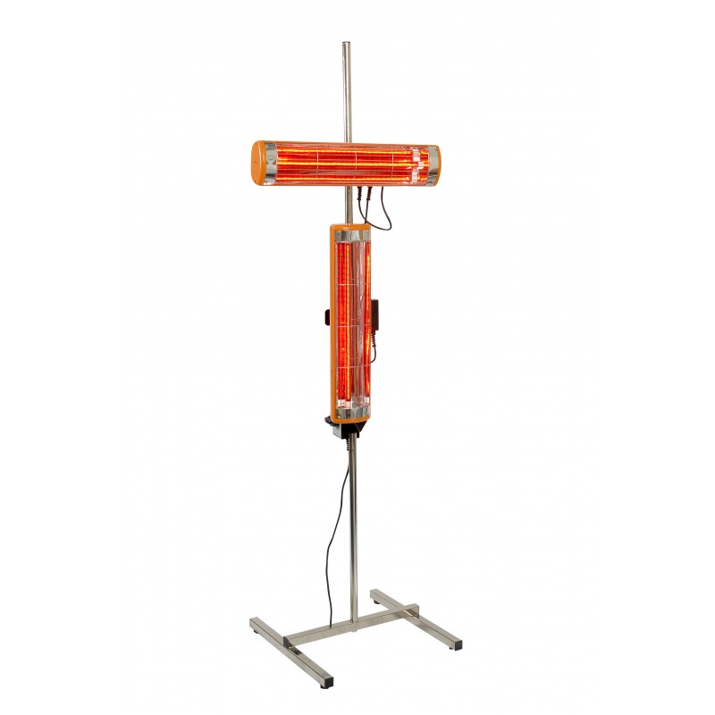 Infrared Paint Dryer With Stand & Timer, 2KW