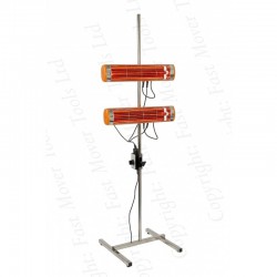 Infrared Paint Dryer With Stand & Timer, 2KW