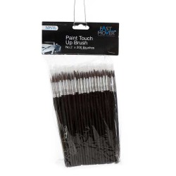 Touch Up Brushes No 2, 4mm, 100pcs